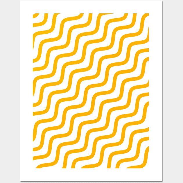 Yellow curve Wall Art by mateuskria